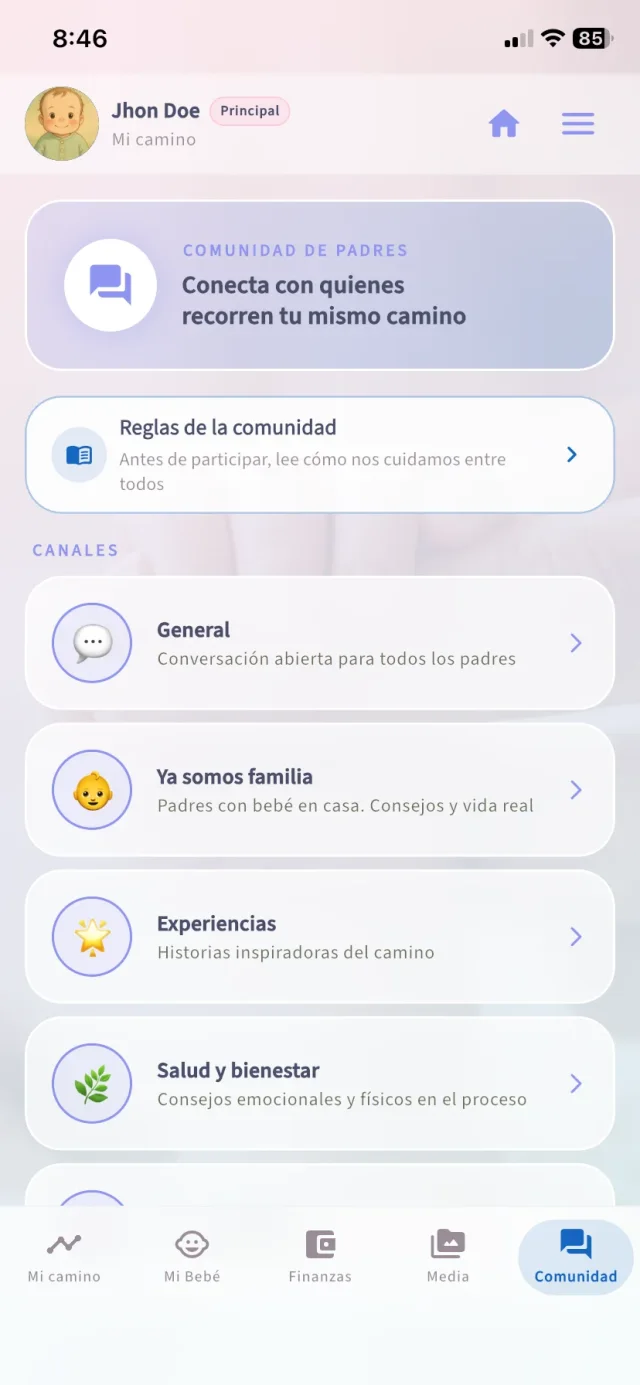 Community: padres que comparten tu camino