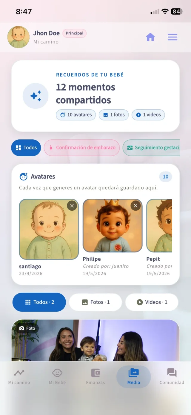 Tus recuerdos en multimedia